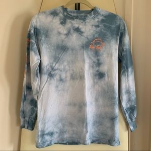 Women’s Dark Seas tie dye long sleeve T-shirt - S